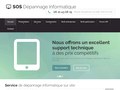 vision du site Sos d�pannage informatique